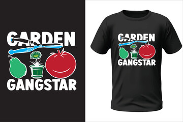 Gardening T-shirt Design