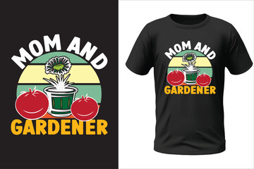 Gardening T-shirt Design