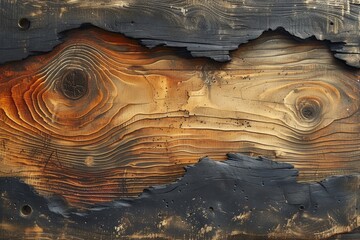 Craftsman's Legacy: Antique Wood Grain