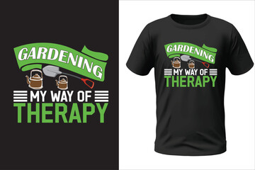 Gardening T-shirt Design