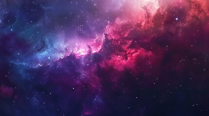 Fototapeta premium Abstract Colorful Galaxy and Space Background Beautiful