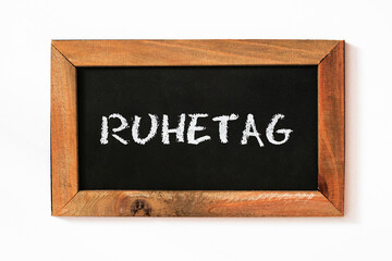 Obraz premium Ruhetag