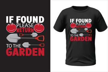 Gardening T-shirt Design