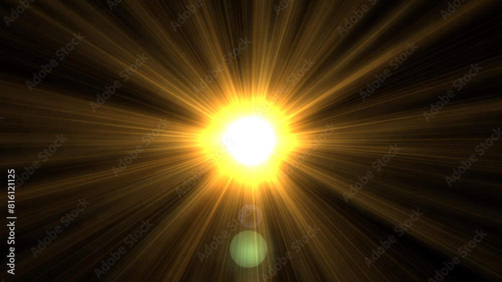 Wall mural abstract colored background imitating speed dialing in space.