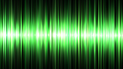 Abstract sound waves on black background