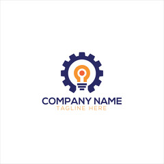 education logo, science and knowledge, smart icon, creativity vector logo
