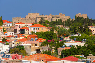 Historic Town and Castle View, Rhodes