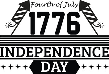 Fourth of July 1776 Independence Day