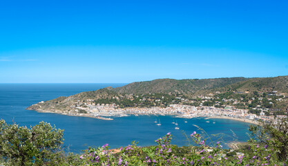 Obraz premium Vue de El Port de la Selva en Catalogne, Espagne.
