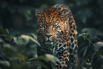 Tableau sur toile Animaux A leopard in its natural habitat  © Mark G