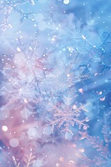 An enchanting snowflake detailed design becomes the centerpiece in this background, poised to be a best seller wallpaper