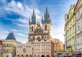 historical old town in Prague