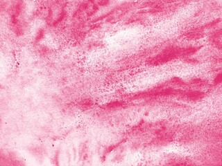 Abstract Pink Coral magenta vibrant paint Background. Design banner element. hand painted watercolor illustration