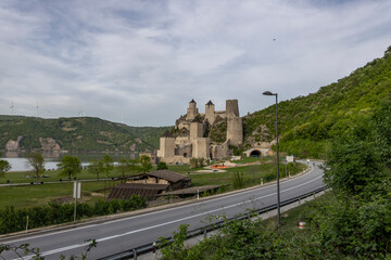  A road meanders through the scene, inviting exploration of this historical destination...