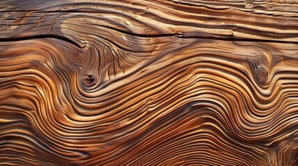 Waves in wooden texture abstract for background
