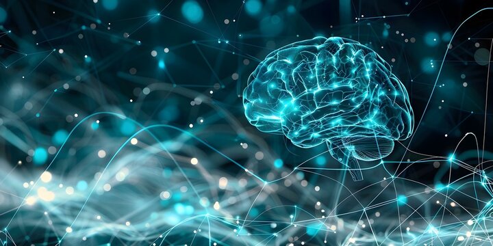 Brain scans for diagnosing conditions such as epilepsy, migraines, headaches, stress, burnout, and trauma. Concept Brain scans, Medical imaging, Neurological conditions, Diagnostic tools