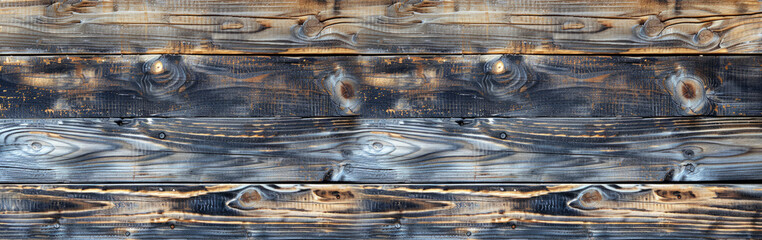 Charred black wooden surface texture background.