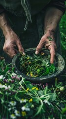 Discuss the cultural significance of foraging for wild ingredients in Danish food culture.photo realistic, natural lighting, high resolution photography