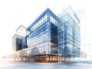 Cutting-Edge Architectural Design Streamlined by Advanced CAD Software for Efficient Urban Development