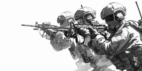 Training (White): Signifies the specialized training that officers receive to operate in a militarized manner