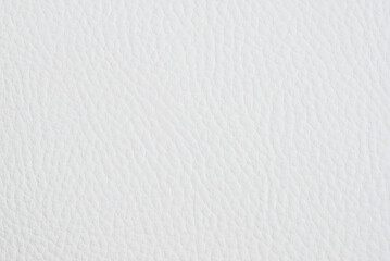 White pebbled leather texture pattern as background
