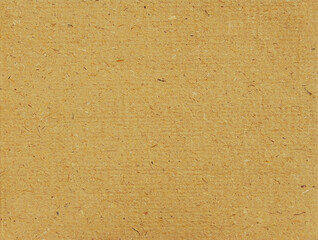 A sheet of brown recycled cardboard texture as background