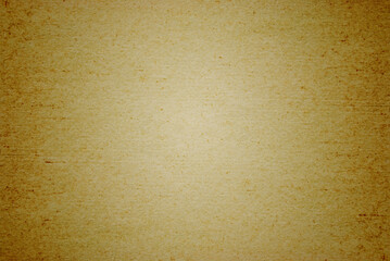 A sheet of old brown recycled cardboard texture as background