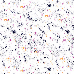 Paint splash pattern on the wall