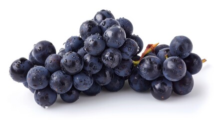 Fototapeta premium Black grapes that are sweet and natural