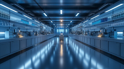 Fototapeta premium modern laboratory for pharmacy
