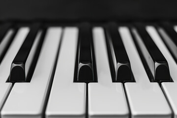 Background of piano keyboard