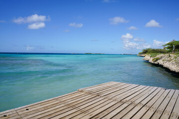 Fototapeta premium Mangel Halto beach Pos Chiquito Beach Park Aruba