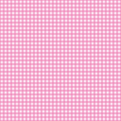 Gingham pattern seamless Plaid repeat in peach and white. Design for print, tartan, gift wrap, textiles, checkered background for tablecloth