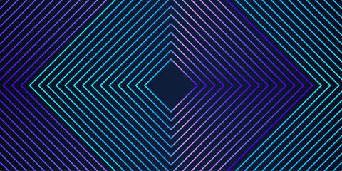 Technology abstract background with shiny neon blue, green, purple geometric lines design. Vector concept for futuristic poster, banner, brochure template, business cover. 