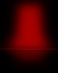 Fototapeta premium red abstract background for product display