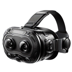 Isolated Virtual reality VR Glasses in futuristic style