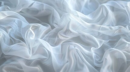 Obraz premium Abstract luxury white fabric texture for design backdrop. Fabric for background.