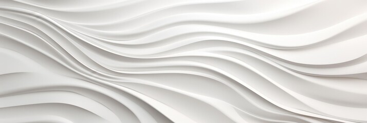 Abstract white wavy texture with smooth, flowing lines creating a modern and minimalist design

Minimalism, Modern, Flow, White, Texture