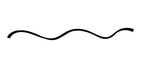 Dry brush mark, pencil squiggle and scribble. Hand drawn vector crayon various line, spiral and doodle. Black rough highlighter, chalk stroke, pencil divider. Curly line. Scratchy