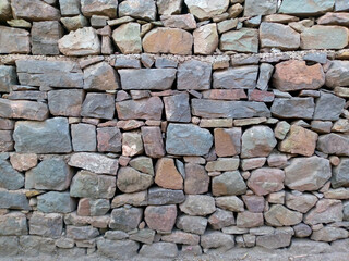 stone wall texture. Texture of old stone brick wall.