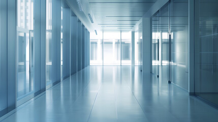 Modern empty business space Brand new office : Generative AI