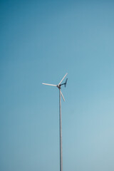 wind turbine against sky