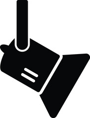 Set of Spotlights icon collection. Music spotlight vector icon. Vector Illustration.