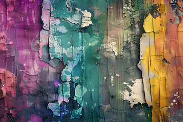 Painting texture vintage artsy colorful