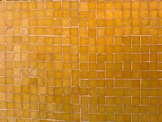 Yellow Tiled Wall