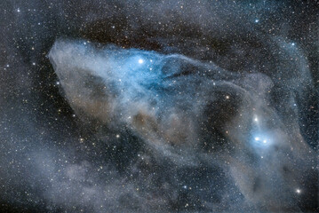 Blue Horsehead nebula © Ilia