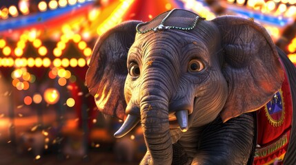 kids circus theme animal learning UHD