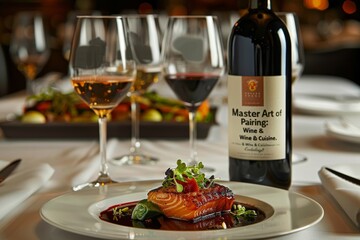 Mastering the Art of Wine and Cuisine Pairing: Gourmet Meal with Perfect Wine Match