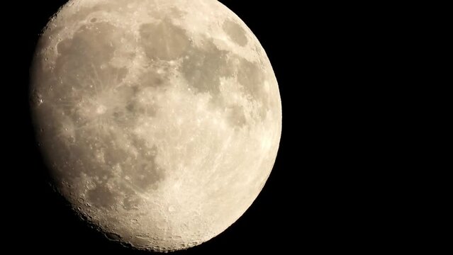 Moon Phase: Waxing Gibbous in Scorpio, June 12. 2022 - On this day the Moon was in a Waxing Gibbous phase. Visible through most of the night sky setting a few hours before sunrise.