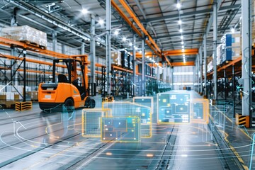 Next-Gen Industrial Efficiency: Spatial Computing and Waypoints Enhancing Smart Forklifts in Manufacturing